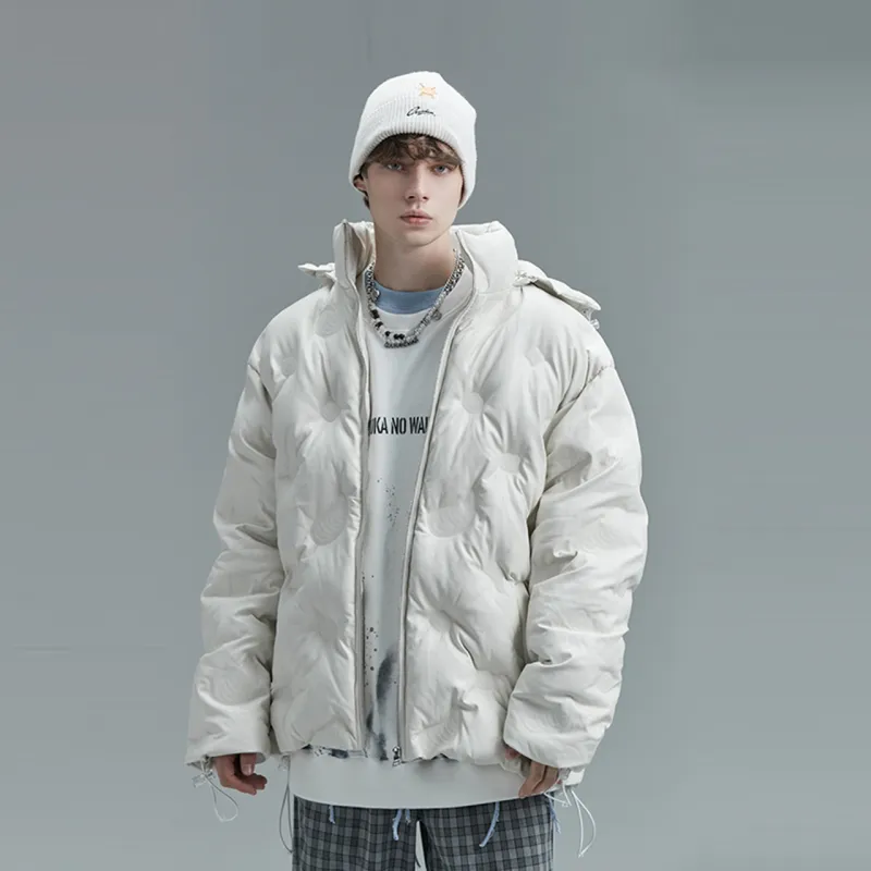 Guuka Puffer Jacket Unisex Ecru-6