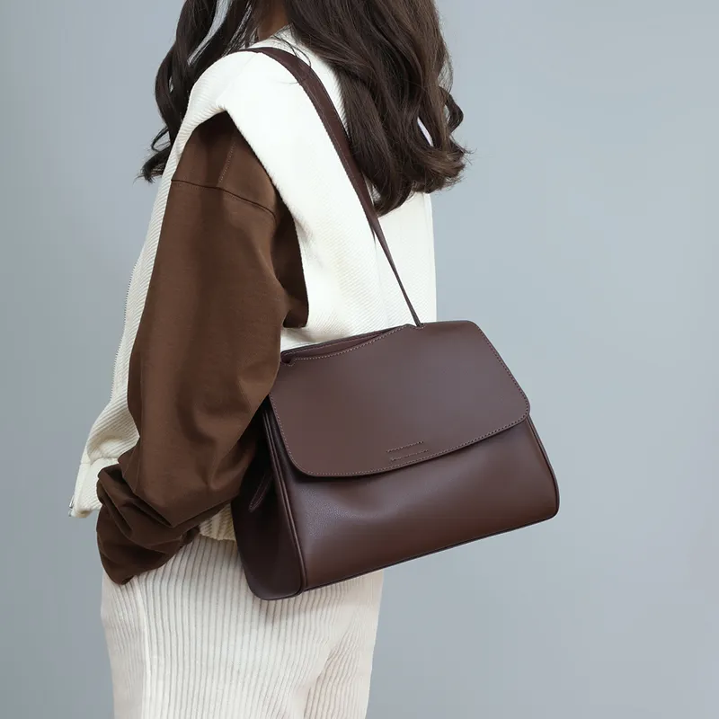 VINEY Cow Leather Crossbody Bag Shoulder Bag Shopping Bag Regular Women's Multicolor-1