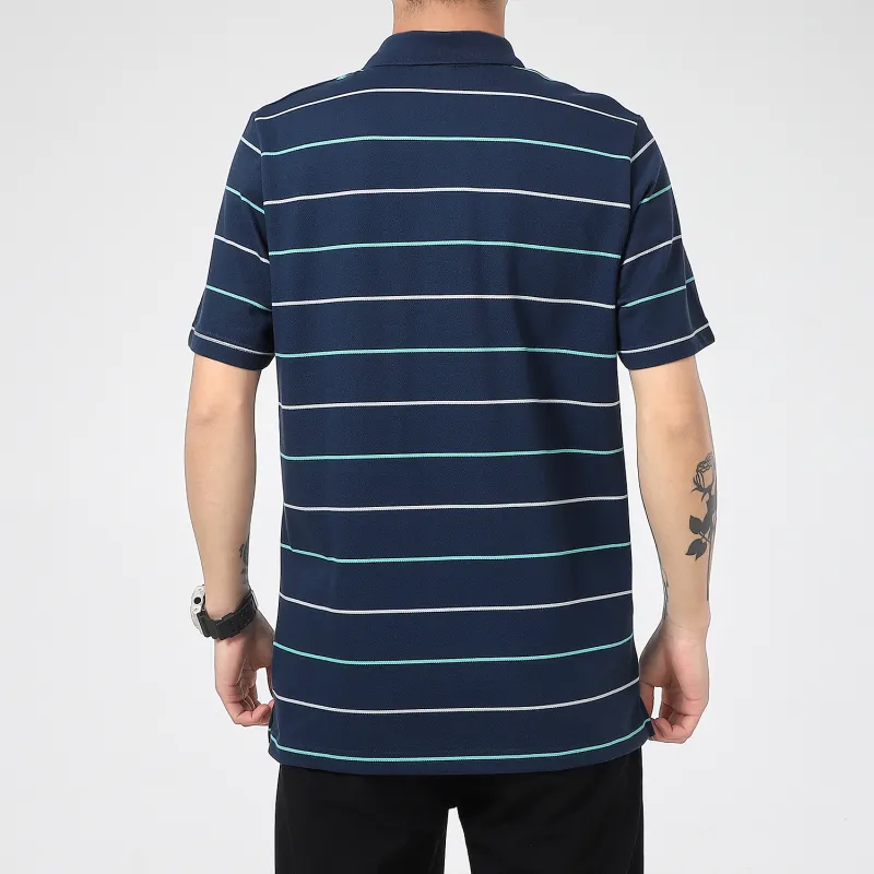 Adidas Polo Shirts Men Navy Blue-4