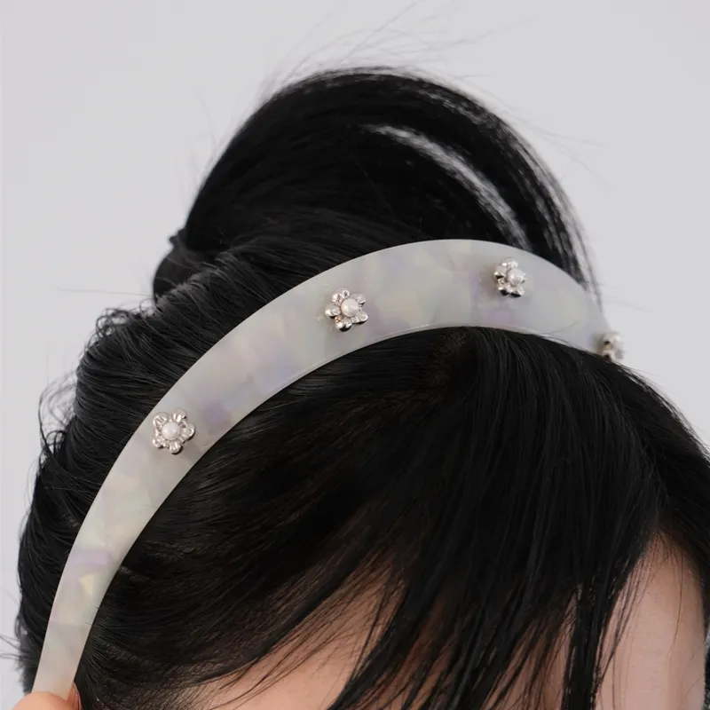 MARSEVEN Headbands Women's Silver-1
