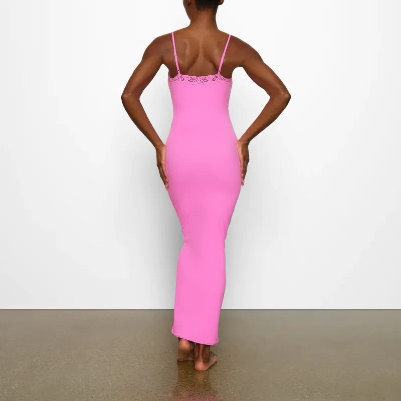 Skims Slip Dresses Women's Neon Orchid-2