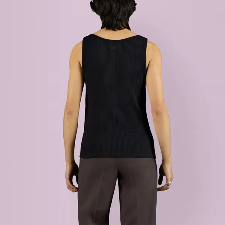 GUCCI Tank Tops Men Black-2