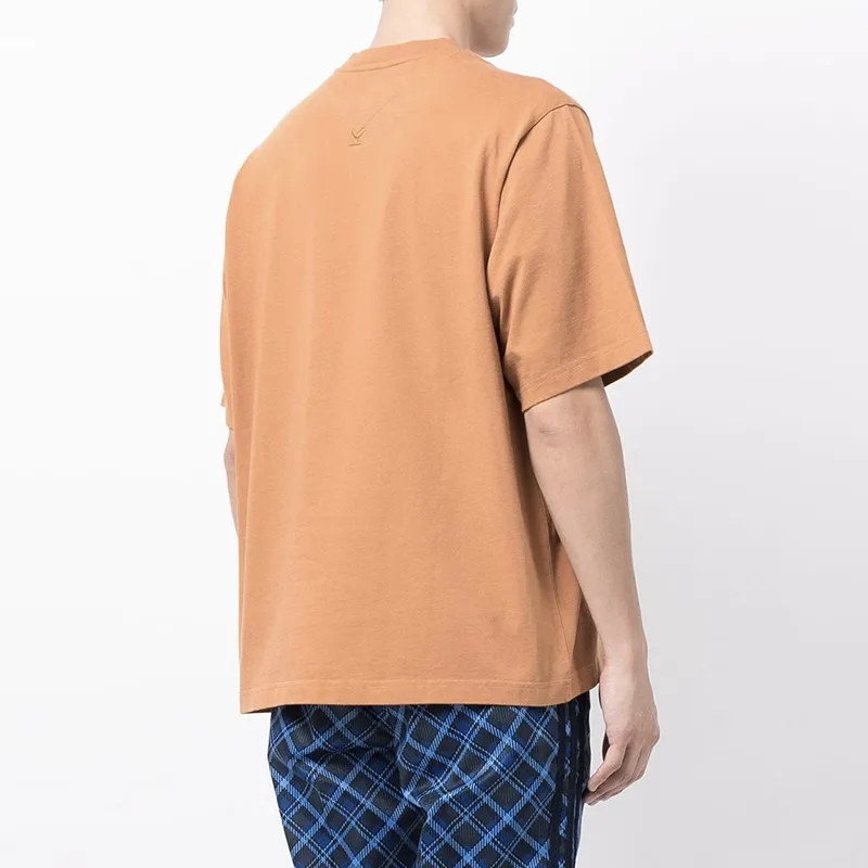 KENZO T Shirts Men Brown Yellow-4