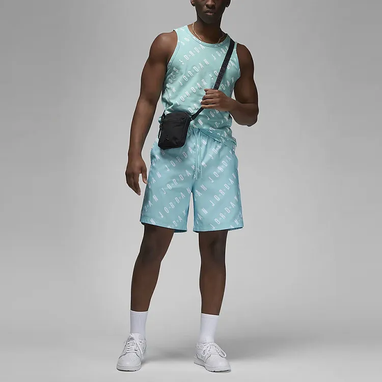 Jordan Casual Shorts Men Aqua Green-1