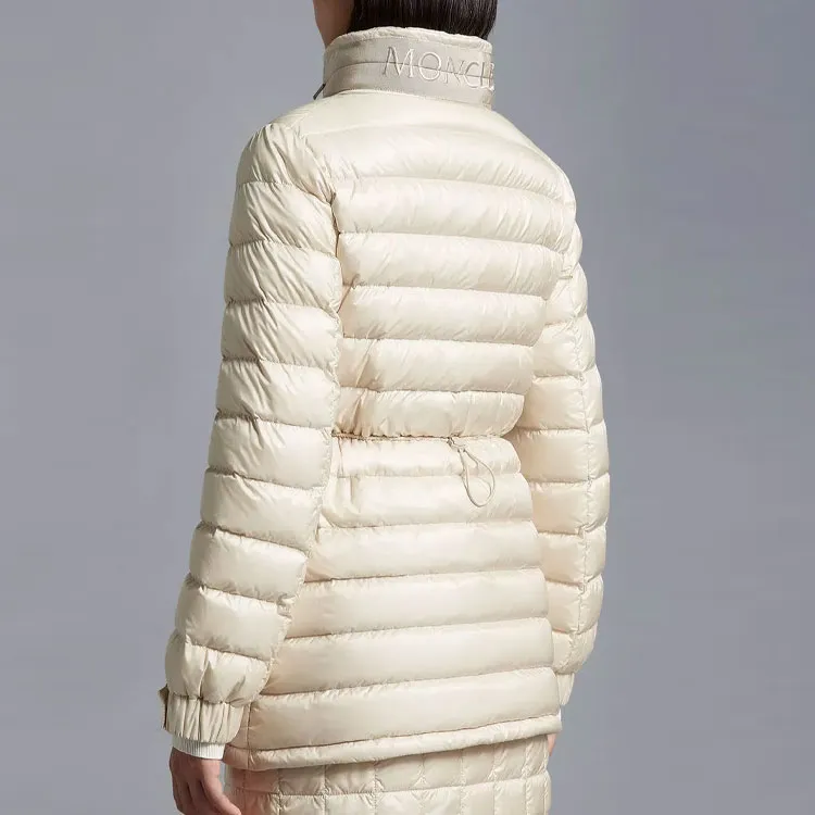 Moncler Down Jacket Women's Beige-3