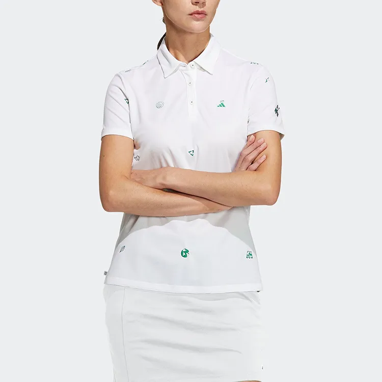 Adidas SS23 French Open Series Polo Shirt Women's White-3