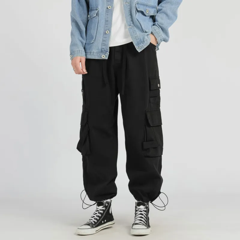 TYPERIGHTER Loose Fit Casual Pants Unisex-4