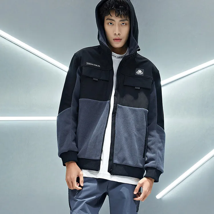 Kappa Colorblock Hooded Puffer Jacket Men's-2