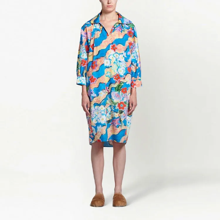 MARNI Printed Poplin Dress-1