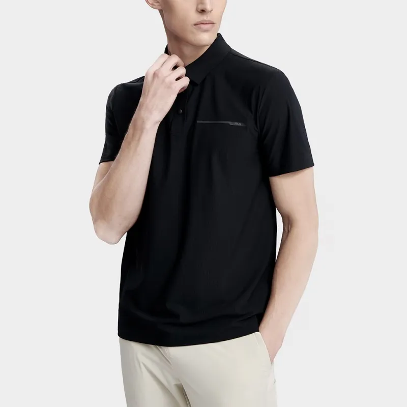 FILA Polo Shirts Men Black-5