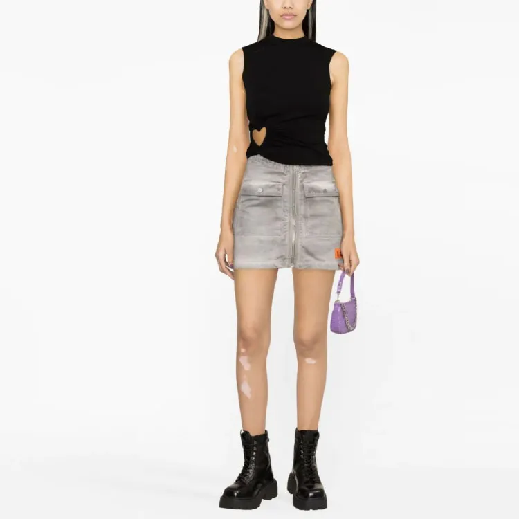 AMBUSH Cut-Out Heart Tank Top-1