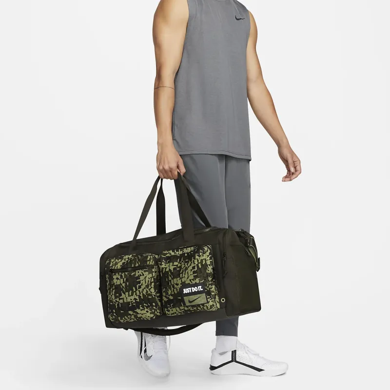 Nike Polyester Luggage Bag Gym Bag Medium Size Unisex Army Green-5