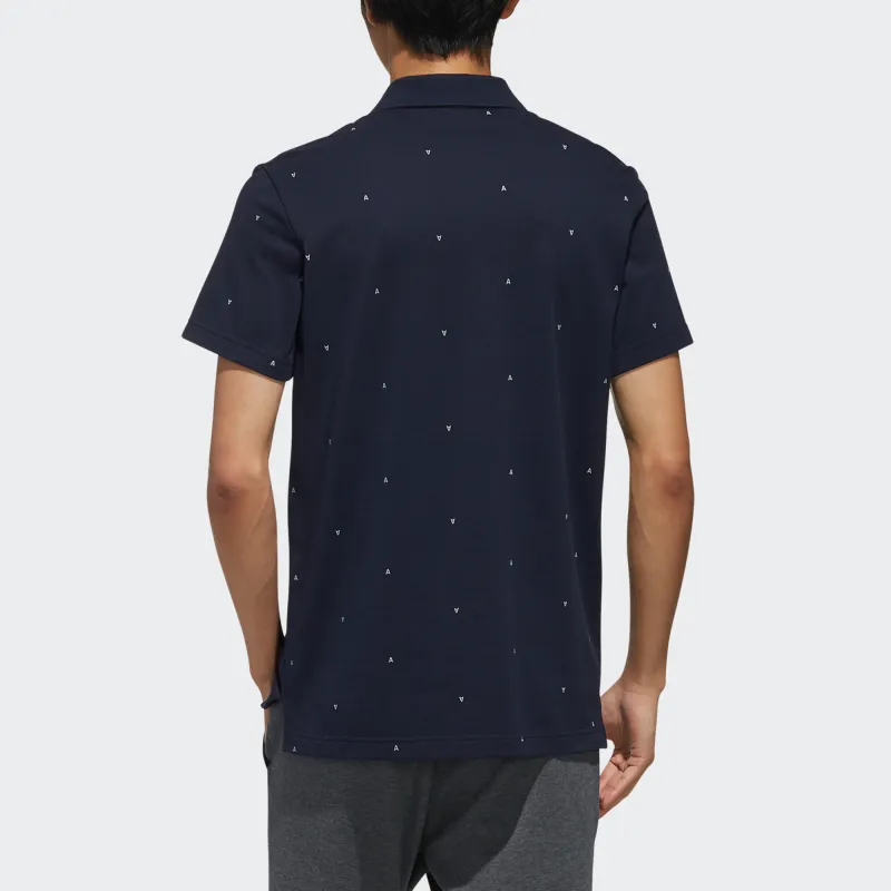 Adidas Polo Shirts Men Navy Blue-3