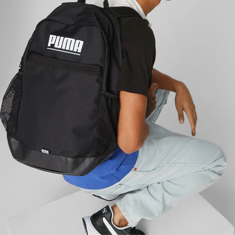PUMA Polyester Backpack Regular Unisex Black-3