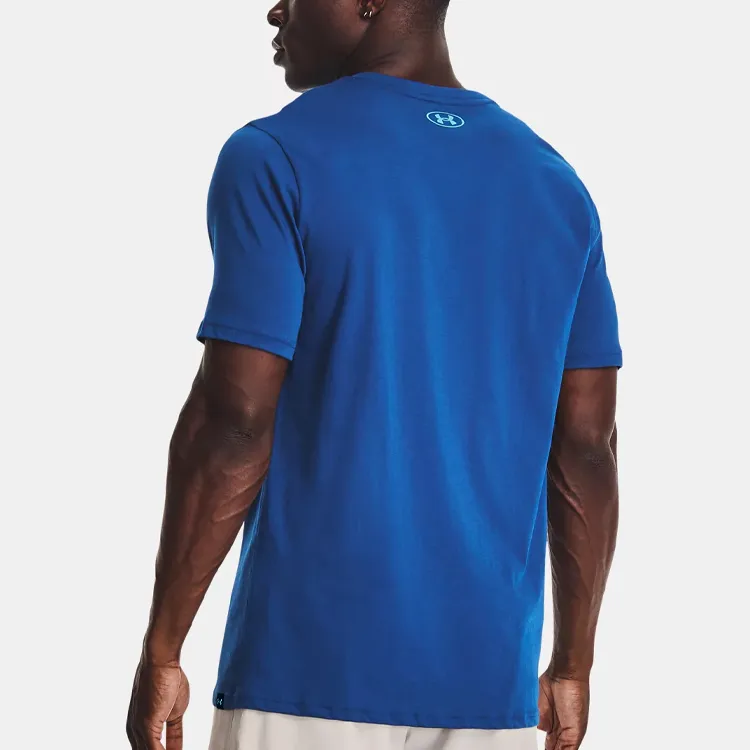Under Armour T Shirt Men's Illusion Blue-4