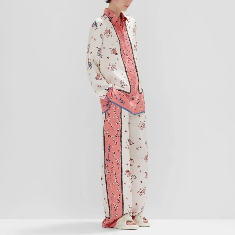 FENDI Casual Pants Women's Pink-1