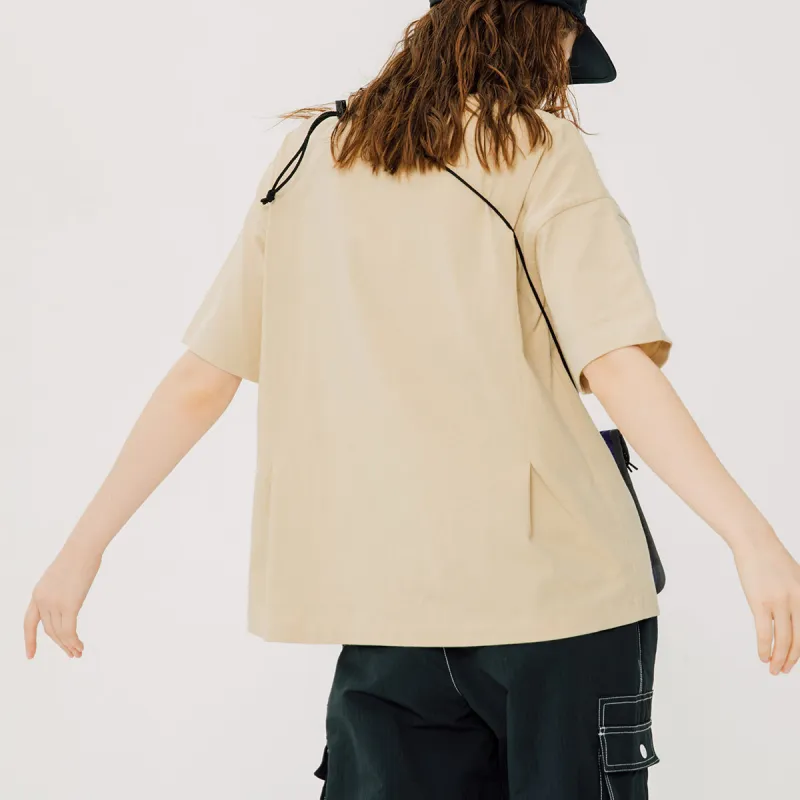 Champion T-Shirts Women's Light Khaki-3