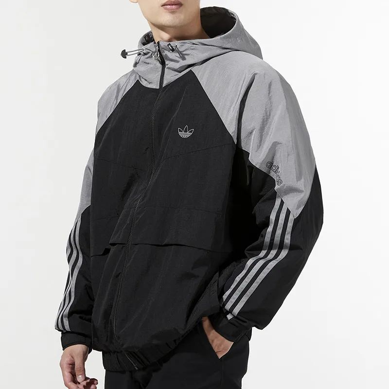 Adidas Originals Jackets Men Black-4