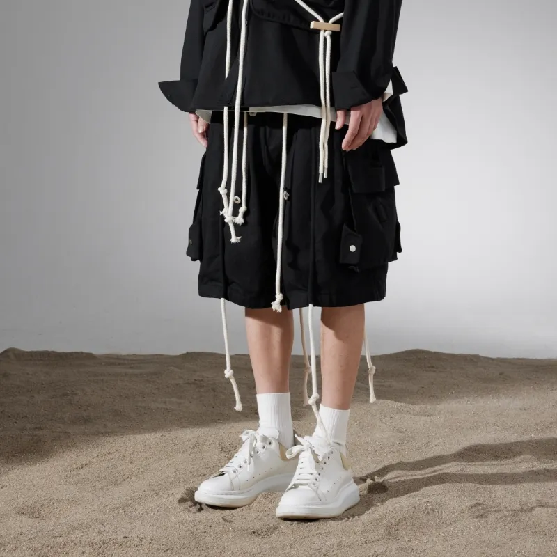 LOSTCTRL Loose Fit Shorts Unisex-11