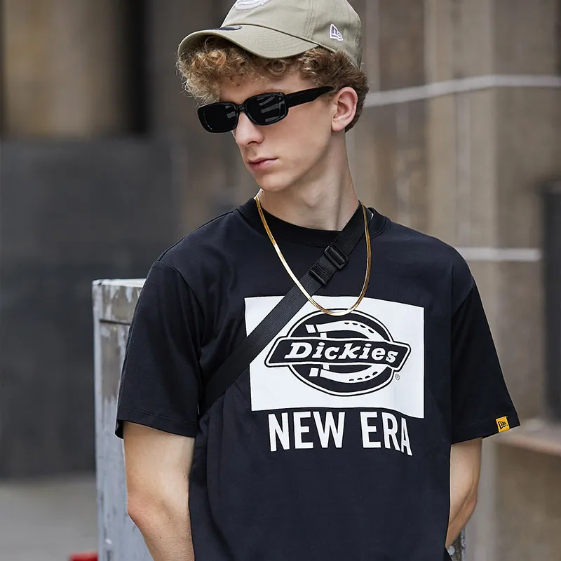 New Era X Dickies T Shirts Unisex Black-4