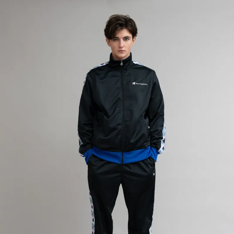 Champion Jacket US Version Unisex Black-2