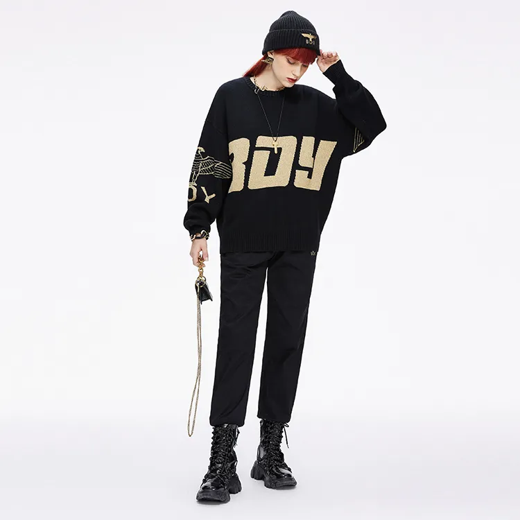Boy London Sweaters Unisex Black-3