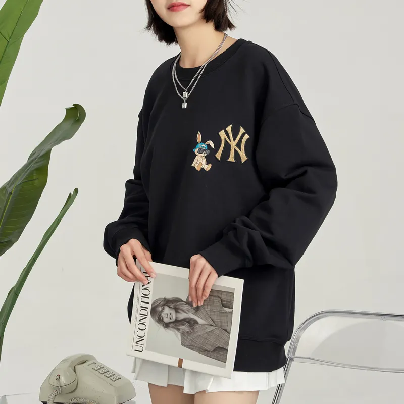 MLB Sweatshirts Unisex Black-5