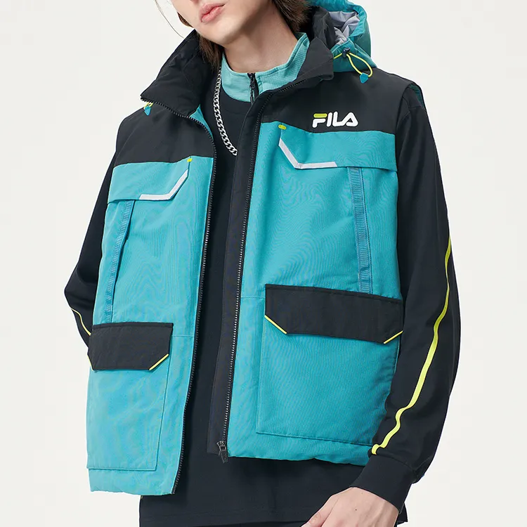 FILA FUSION STREET SPORT Vest Men's Business Blue-2