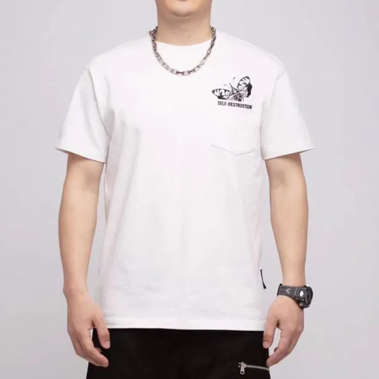 M26D SS21 Straight T-Shirt Unisex White-2