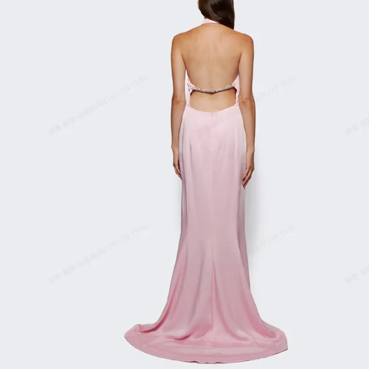 GIVENCHY FW22 Sleeveless Dress Women's Pink-2