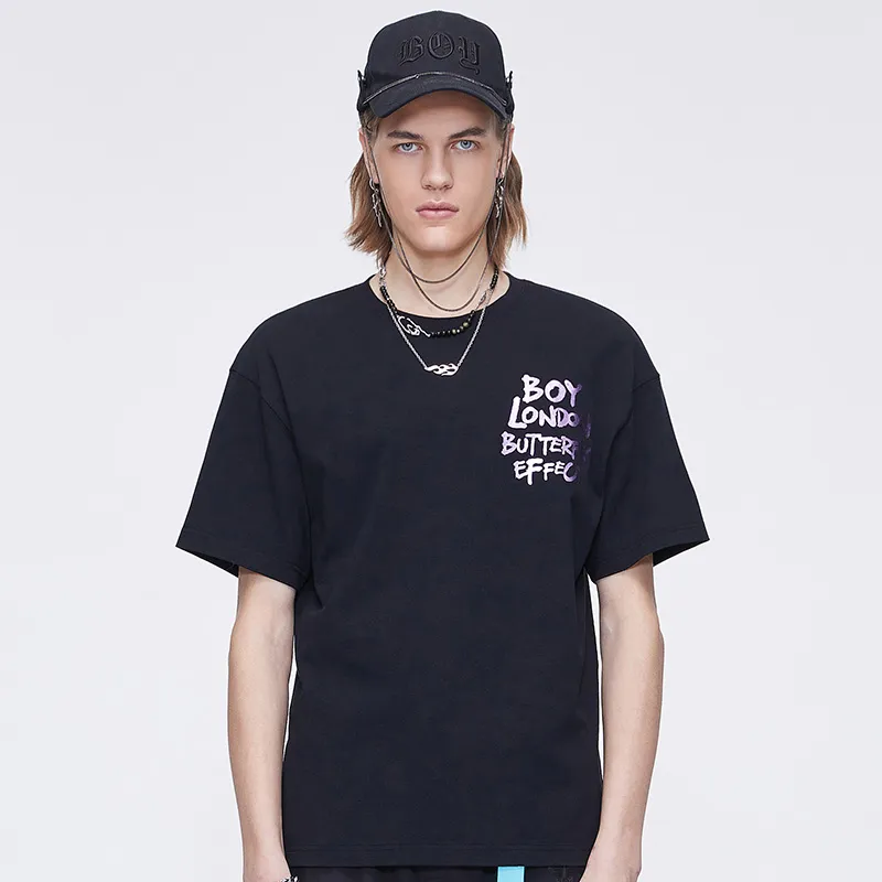 Boy London SS21 T Shirt Unisex Black-2