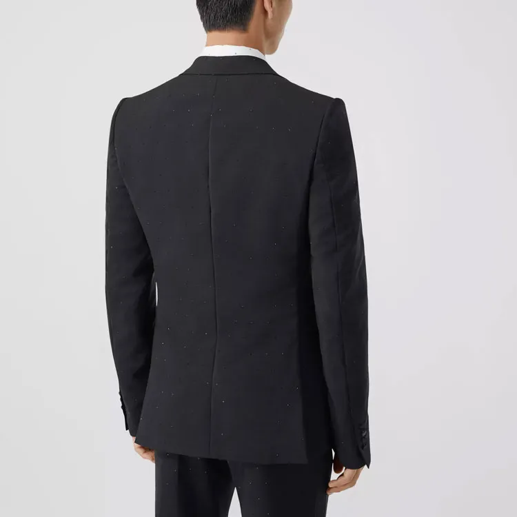 Burberry FW22 Business Suits Coats Men's Black-4