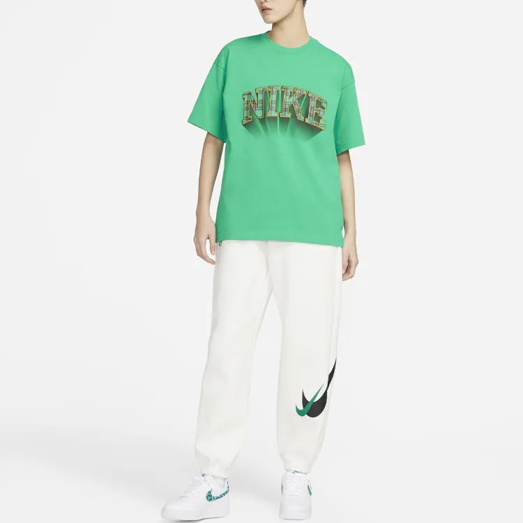 Nike Daily Vintage Collection T Shirts Unisex Court Green-2
