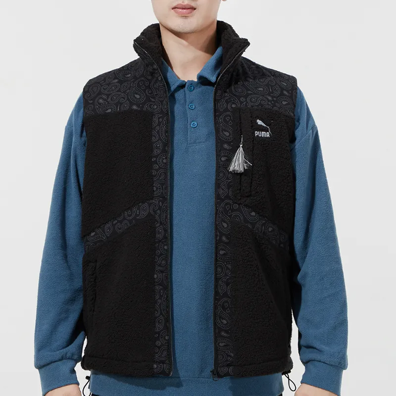 PUMA Vests Men Black-2