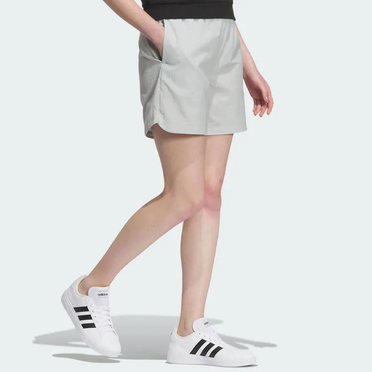 Adidas Neo Sports Shorts Women's Silver Gray-3