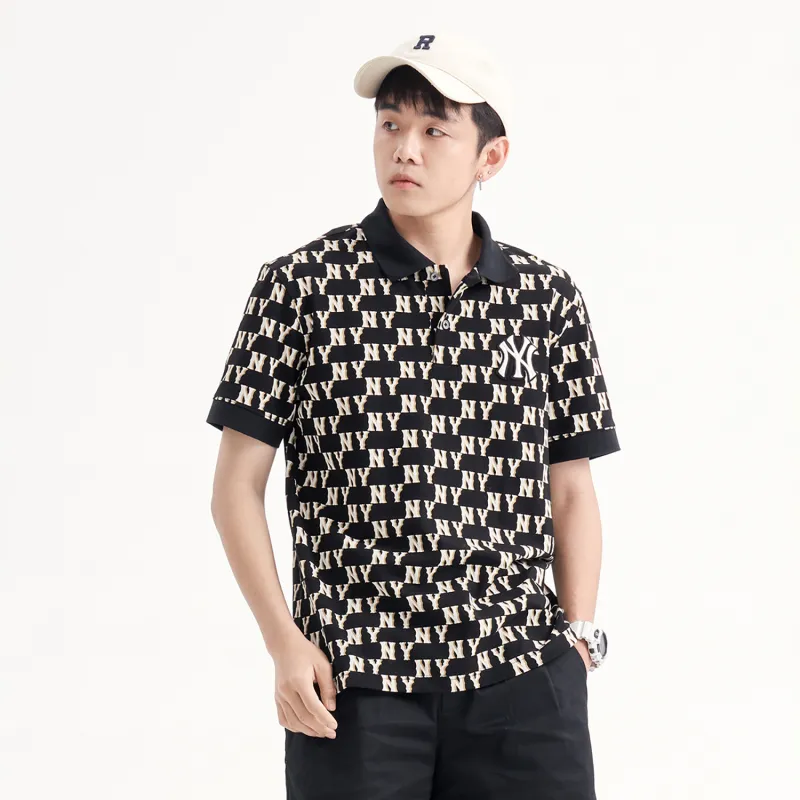 MLB Polo Shirts Unisex Black-4