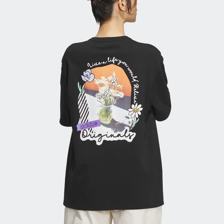 adidas originals Summer T-shirt Women's Black-2
