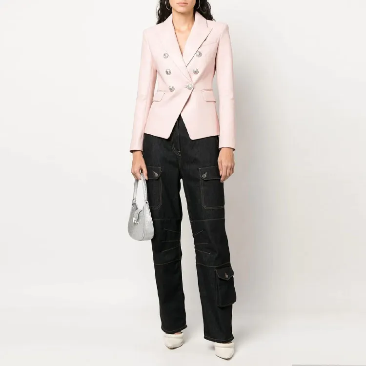 BALMAIN Business Suits Women's Pink-1