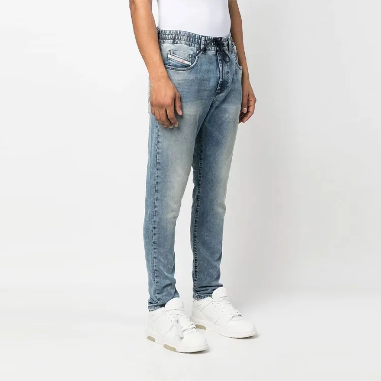 DIESEL D Strukt Jogg Logo Detailed Jeans-3