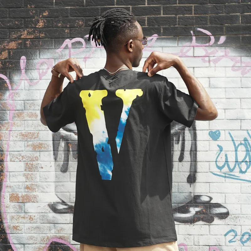 VLONE Friends Series T Shirts Unisex Black-4