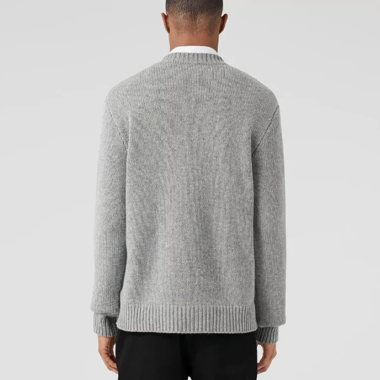 Burberry Knitwear Men's Deep Storm Gray-2