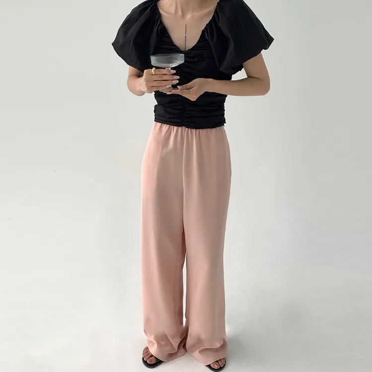 ZHOUMIAO Casual Pants Women's-8