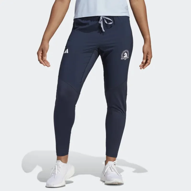 Adidas Knitted Sweatpants Women's Navy Blue-1