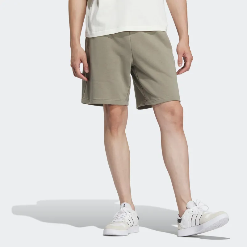Adidas Neo Casual Shorts Unisex Pebble Silver Gray-1