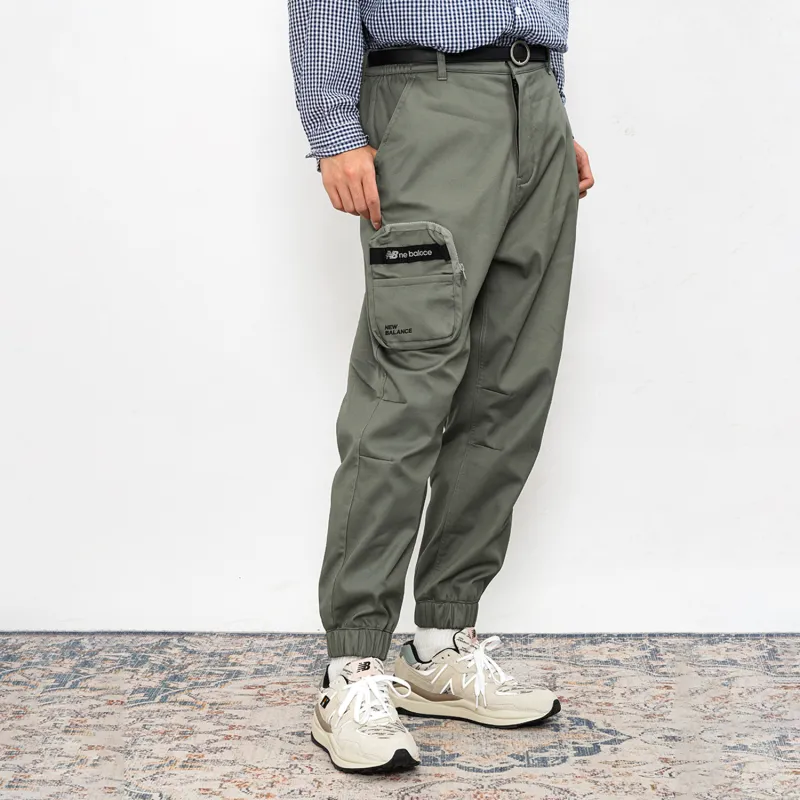 New Balance Cargo Pants Men Olive Green-2