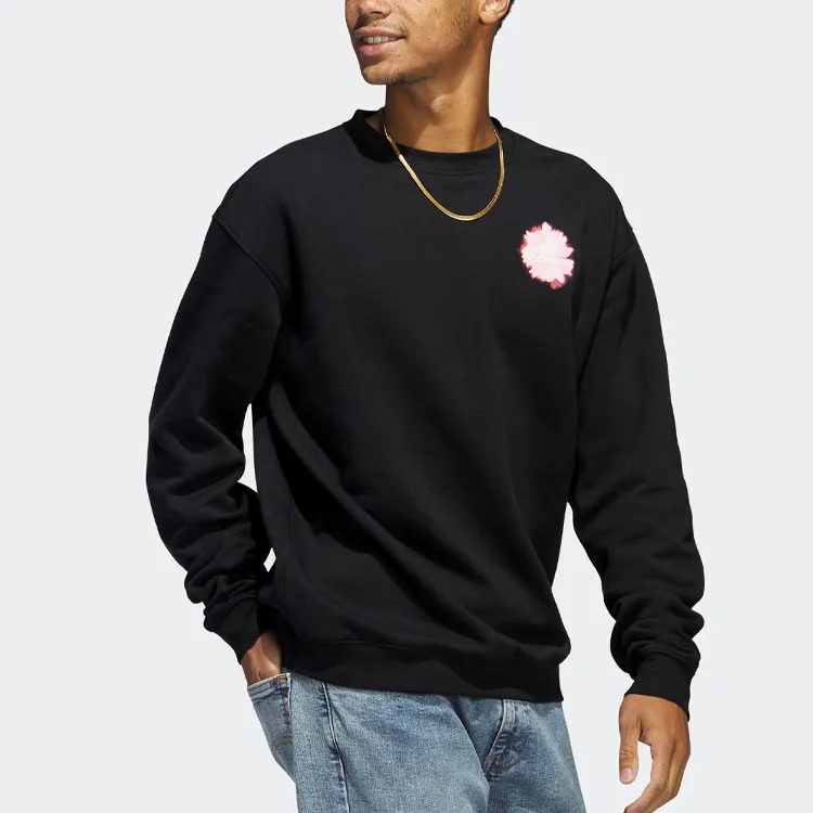 Adidas Sweatshirts Unisex Black-3