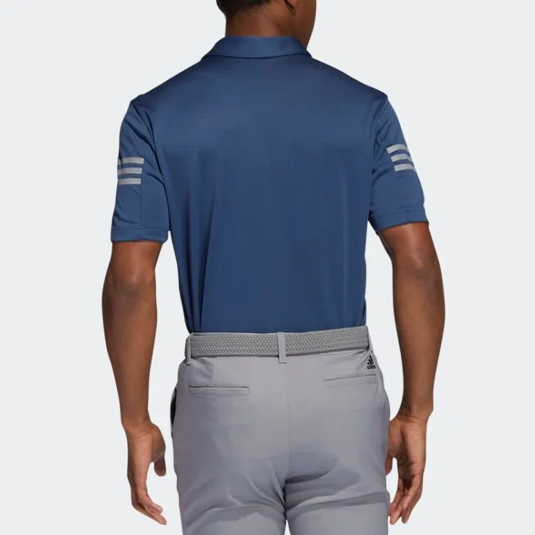 Adidas Polo Shirts Men Navy Blue-2