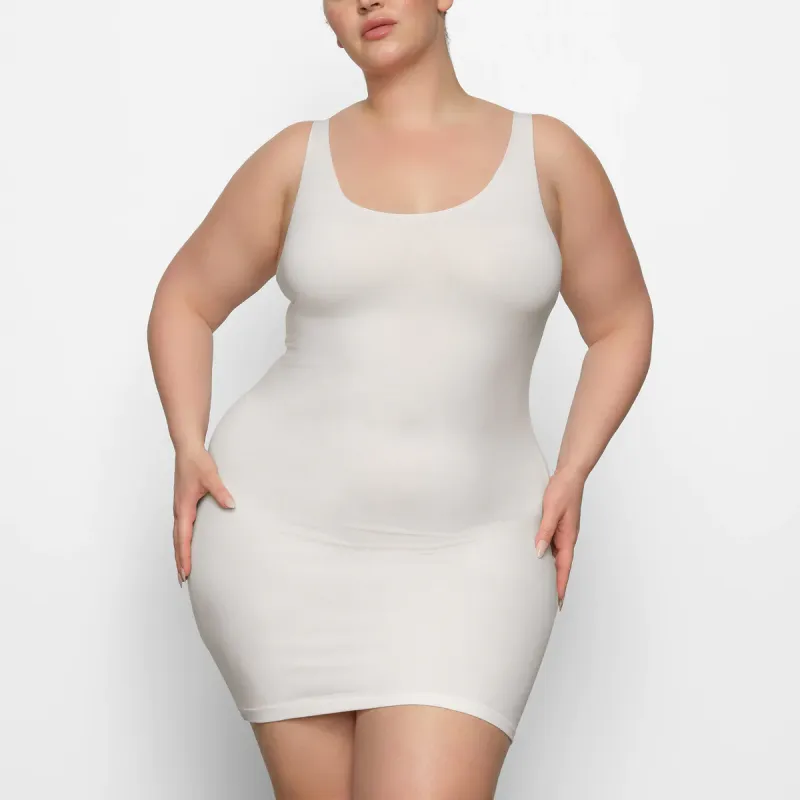 Skims Sleeveless Dresses Women's White-1