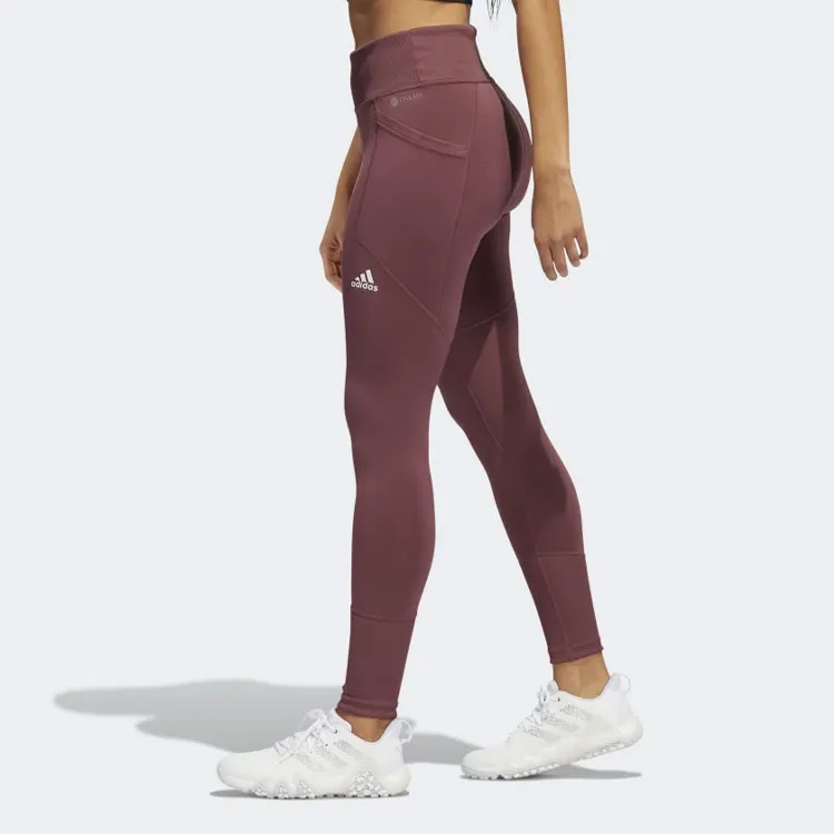 Adidas Sports Pants Women's Red Brown-3