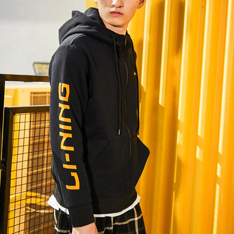 LiNing Sports Fashion Collection Sweatshirt Men's Black-3